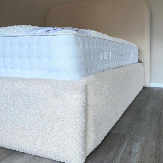 Rounded Fabric Bedframe