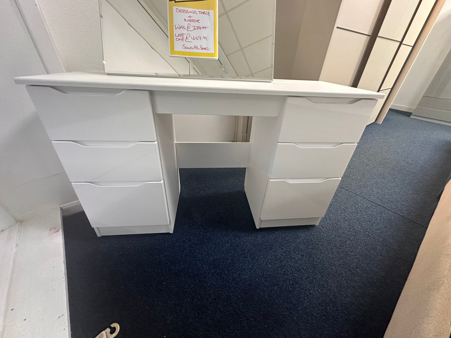 Dressing Table and Mirror