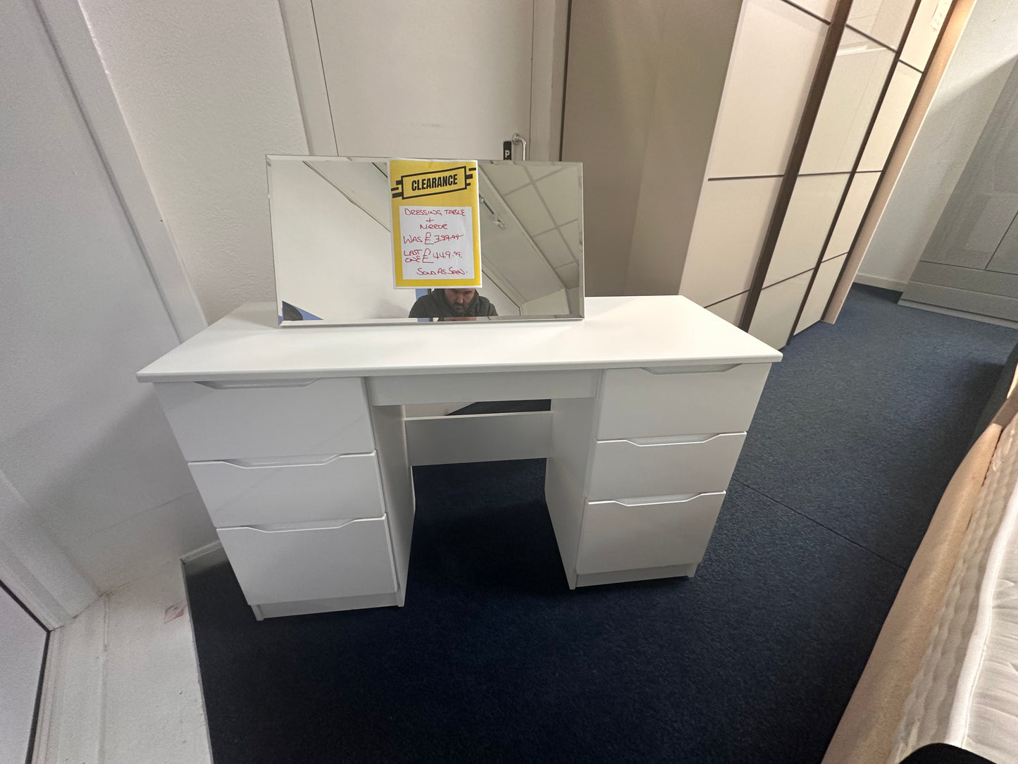 Dressing Table and Mirror